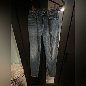 Full length slim straight rag & bone denim size 26